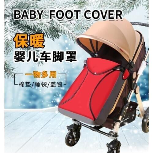 Infant Stroller Footmuff Baby Winter Newborn Toddler Hoody Windproof Stroller Sack Sleep bag Autumn Warm Envelope