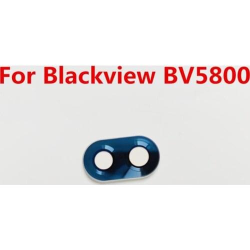 New For Blackview BV5800 Back Rear Camera Lens Glass Cover For Blackview BV5800 Cell Phone Spare Parts Flims