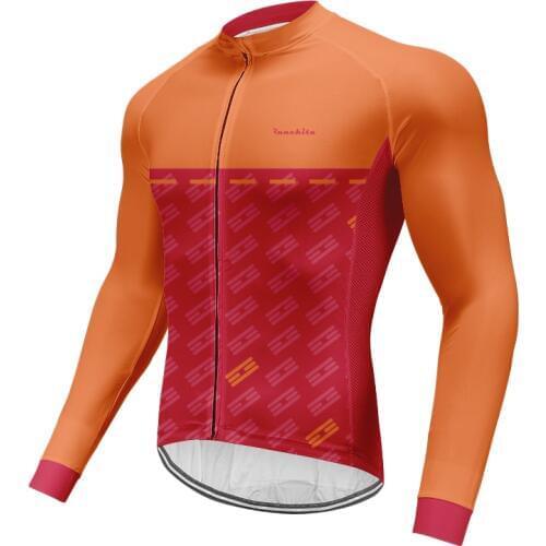 2019 RUNCHITA Top Quality Cycling Jersey Long Sleeve MTB Bicycle Cycling Clothing Mountain Bike Sportswear Cycling Clothes