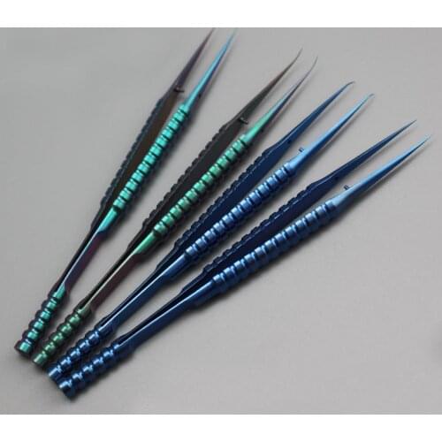 14cm fingerprint flying wire tweezers clamp ophthalmic microscopy tweezers