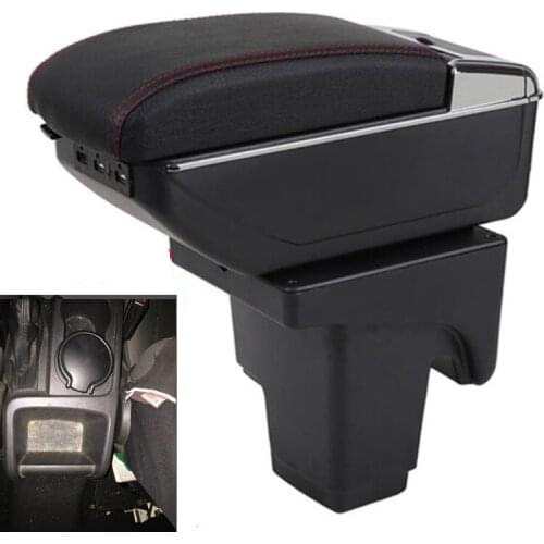 For Ford Focus 3 Armrest box 2013 FORD FOCUS3 Car accessories Interior storage box Original armrest chargeable usb