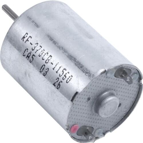 DC 9V 6760RPM Rotary Speed 2 Pin 2P Terminals Electric Mini Motor
