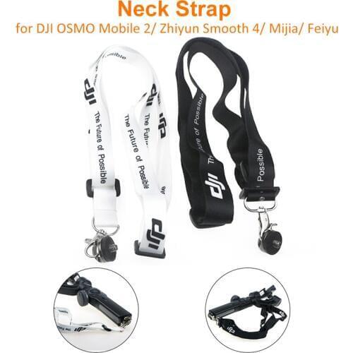 Adjustable Lanyard Sling Belt Neck Strap for DJI OSMO Mobile 2 Zhiyun Smooth 4 Mijia Feiyu Handheld Gimbal Stabilizer Accessoriy