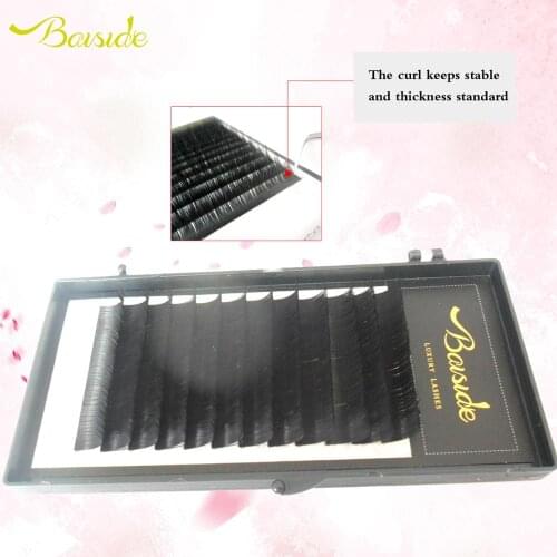 Baiside Individual Eyelash Extension BCD Curl High Quality False Mink Lash Classical False Eyelash Extension