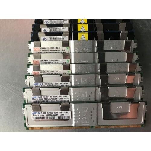 2pcs Server memory DDR2-667 FBD 2G PC2-5300F ECC