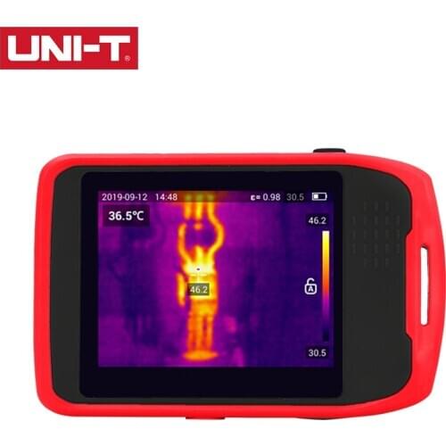 UNI-T UTi120T Pocket temperature Thermal Imager Capacitive touch screen image fusion high and low temperature tracking WIFI