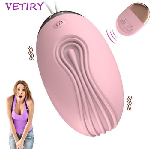 G- Spot Vibrators Sex Toys for Woman Wireless Remote Control 10 Speeds Vibrating Eggs Clitoris Stimulator Vaginal Massage Ball
