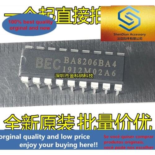 10pcs only orginal new BA8206BA4 remote control electric fan control circuit chip DIP-18