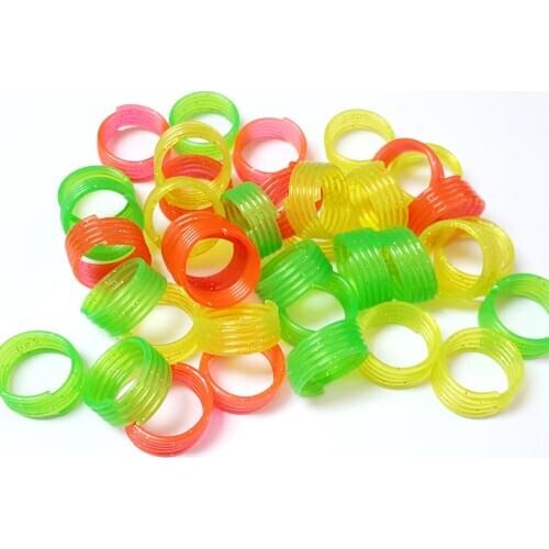 100pcs Plastic Spiral Toys Rings Wholesales Gift Princess Birthday Party Favors Pinata souvenirs gadget giveaway back to school