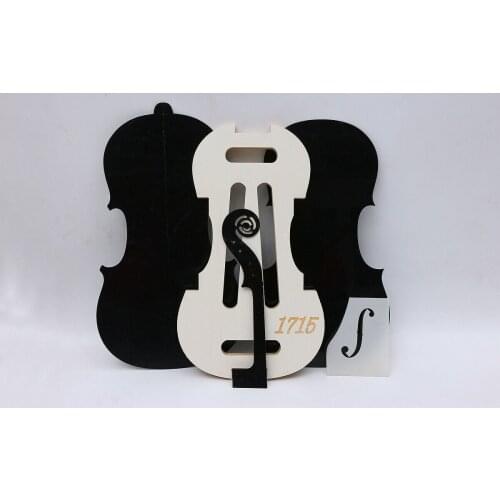 1715 year Style 4/4 violin templet Mold neck / F hole Templet Violin Making tool