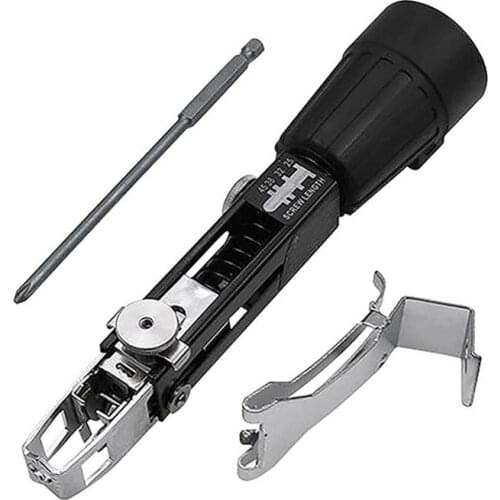 Automatic Screw Chain Nail Tool Adapter Drill Chain Attachment For Electric Drill Woodworking Tool Cordless Power Drill