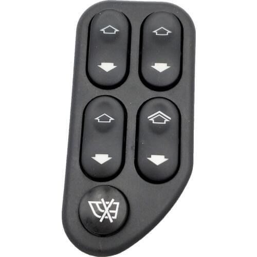 HOT Car Accessories 7S6514529AA Electric Window Switch 4 Way 8+3 Pin Driver Side For Ford Ranger Fiesta Ecosport 2004-2008