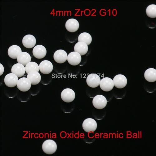 4mm ZrO2 Zirconia Oxide Ceramic Ball G10 100pcs for valve ball,bearing, homogenizer,sprayer,pump 4mm ceramic ball ZrO2