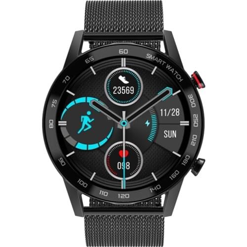 Fashion Style Support Multi Language sports Watch For Male 300MAH 1.3 inch Screen Smart Watch For Huawei Phone