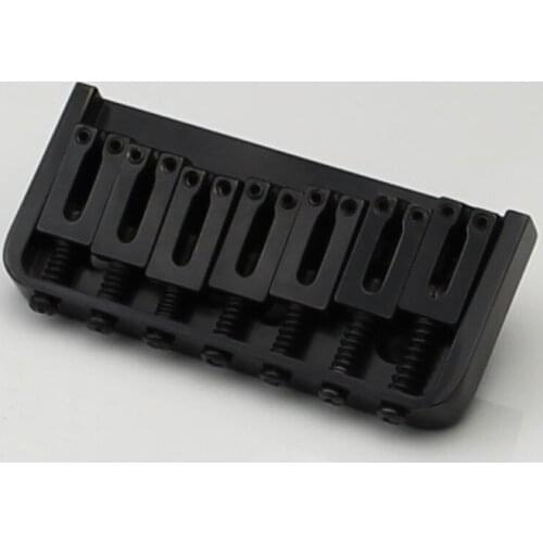 Set of 7-STRING Black Wear body fixed type electric Guitar Bridge BN-701 New