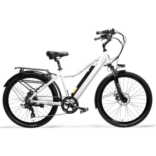 Pard3.0 26 Inch Electric bicycle, 300W City Bike, Oil Spring Suspension Fork, Pedal Assist Bicycle, Long Endurance