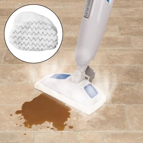 2 Pieces Steam Mop Pads for 1940 1440 1544 1806 2075 Series,Washable Cleaning Pad