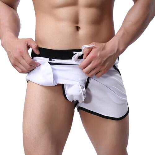 Mens Casual Shorts Loose Comfy Elastic Waist Drawstring Quick Drying Pockets Boys Beach Holiday Trunks Summer Shorts Clothing