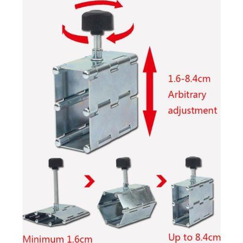 Foldable Tile Height Adjuster Riser Lift Leveler Top Locator Tiling Tool