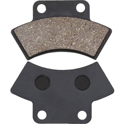Cyleto Motorcycle Rear Brake Pads for POLARIS 500 Big Boss / Scrambler / Sportsman / Xplorer 1996-1999 Mini Tomahawk 50 08-09