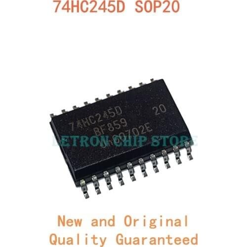 10pcs/lot 74HC245D SN74HC245D 74HC245 SOP-20 7.2MM original and new
