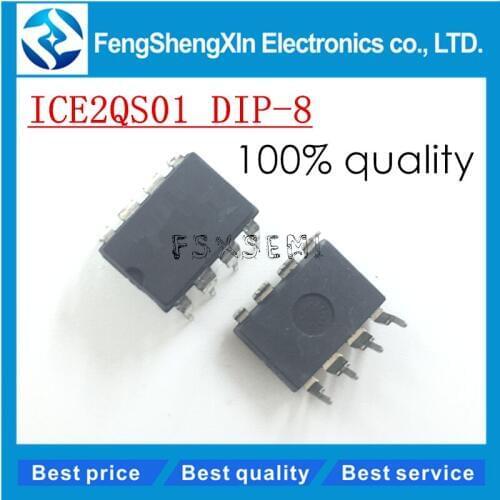 10PCS/lot NEW ICE2QS01 2QS01 DIP-8 LCD power management chip