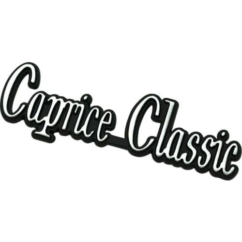 1974-1976 Caprice Classic Quarter Panel Emblem Badge （500pcs