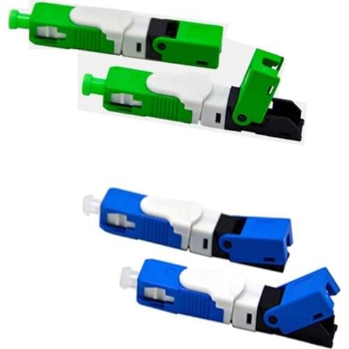 Free shipping FTTH ESC250D SC APC SC UPC Single-Mode Fiber OpticConnector ,New Model Optic Fast Connector