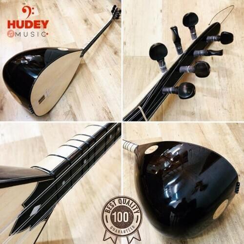 HUDEY Baglama Bağlama Short Fretboard Saz Turkish Guitar гитара укулеле عود موسيقي Oud Andralyn Bag Store Guitar Tezene Mizrap