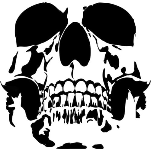 PLAY COOL Lovely SKULL Waterproof Decoration Car Sticker Automobiles Motorcycles Exterior Accessories Vinyl Decals