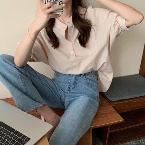 MEUSSIAOZI Button Down Blouses