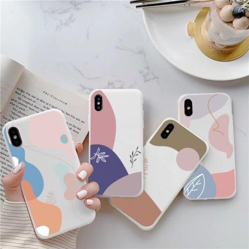 Cute Graffiti Art Abstract Geometry Cases For Samsung Galaxy A51 A50 A22 A12 A21S S21 S20 FE A52 A71 A32 S10 Plus Ultra Coques
