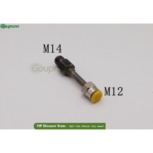 Long-USE 2600bar common rail oil tube conversion joint, fuel pipe changing joint M14-14/12, common rail test bench part