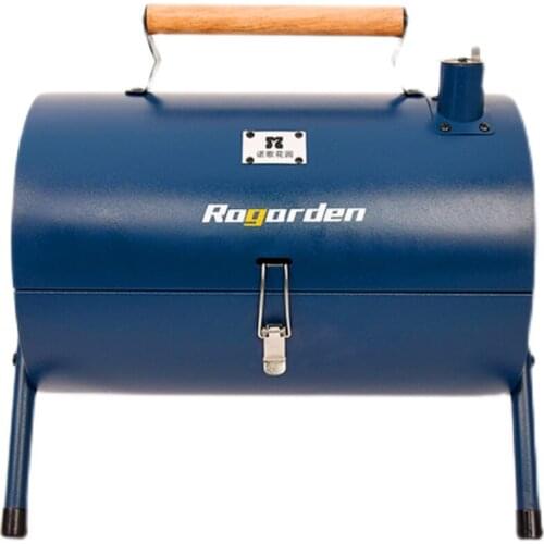 Barbecue oven small household charcoal oven indoor portable thickened barbecue rack outdoor barbecue kebab