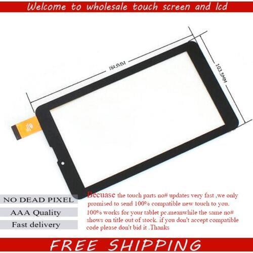 New 7 inch Touch Screen Digitizer Glass For BLOW WhiteTAB 7.2HD 3G tablet PC free shipping