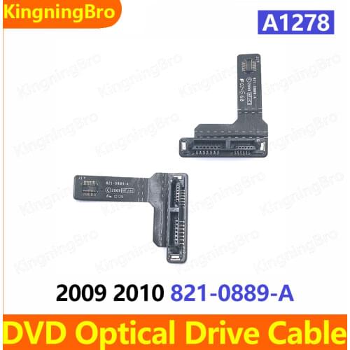 Original SATA Connector Cable For MacBook Pro 13" A1278 Optical DVD Flex Cable 821-0889-A 2009 2012