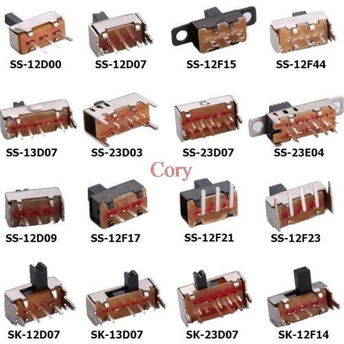 SS/SK Series Slide Switch Gear Fluctuation Band 2/3 File Single dDouble Horizontal Mini Horizontal Power Supply CZYC