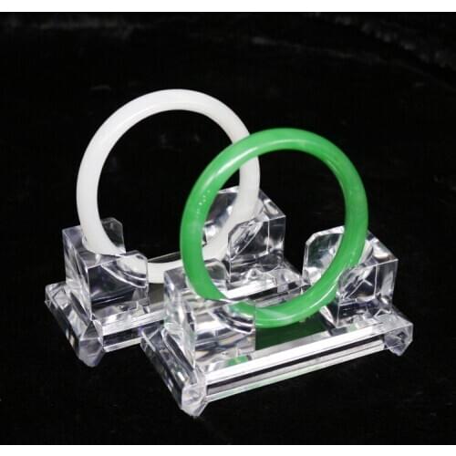 TA MINGREN Transparent acrylic organic glass L-shaped jewelry display props bracelet holder