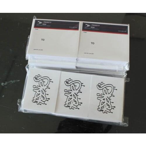 Good quality acrylic sticker, plastic packing sticker