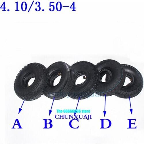 4.10/3.50-4 410-4 350-4 tyres tubes for Electric Scooter Wheelchair Elderly Mobility Scooter Wheelbarrow 4.10-4 3.50-4 tires