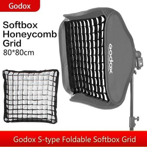 Godox 80x80cm 32"x32" Honeycomb Grid for Godox S-type 80 x 80cm Softbox Studio Speedlite Flash Softbox (80*80cm Grid Only)
