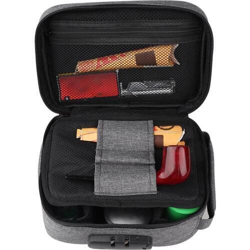 Smell Proof Bag with Combination Lock Waterproof Odor Proof Stash Storage Case Container for Home Travel