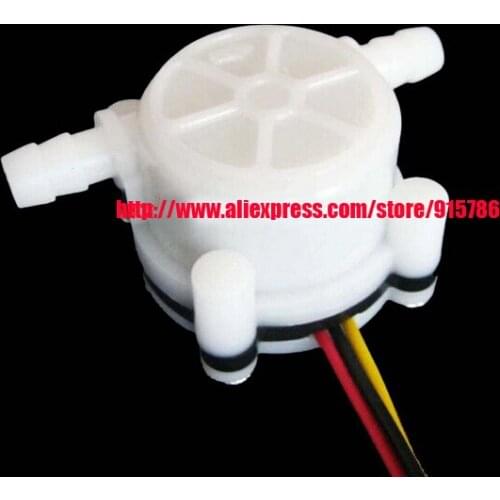 2pcs/lot G1/4 high precision water flow sensor, 0.35MPa purifier Hall sensors, flow meter coffee machine