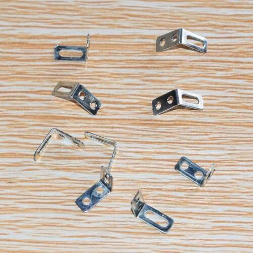 10/100pcs 10*10*5 Right angle slot+hole shaft frame rc robot toy part/technology model parts yuanmbm tamiy baby toys105102B