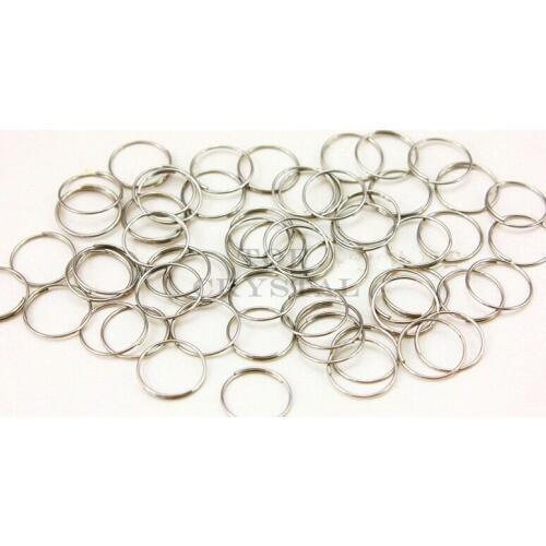 10000Pcs 12mm Crhome Stainless Steel Rings For Crystal Hanging