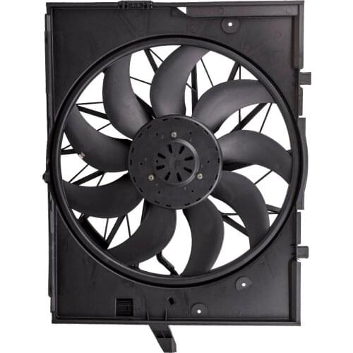 7427543282 Engine Radiator Brushless Motor Cooling Fan for BMW E60 E61 E63 E64 E65 E66 5 7 Series 525i 528i 530i 545i 645Ci 750i