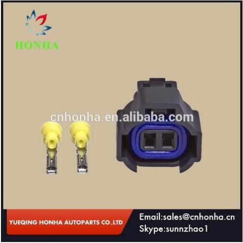 Free shipping 2 Pin Injector Auto Plug Female Connector Ignition Coil 4AGE RB26 3SGE For Toyota Mazda