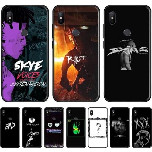 XXXTENTACION RAP Phone Cases For Xiaomi Redmi 7 9t 9se k20 mi8 max3 lite 9 note 8 9s 10 pro Soft Silicone Shell Cover Funda