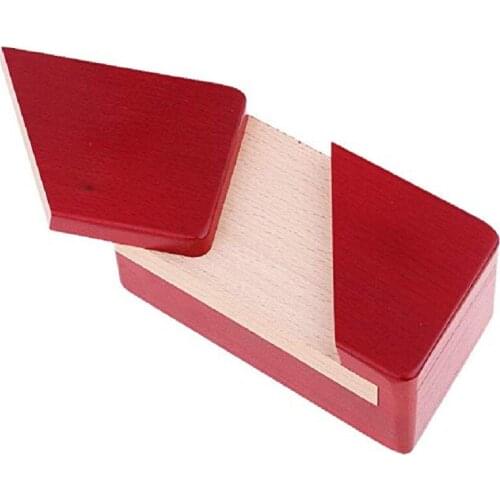 Wood Magic Lock Box Puzzle Games Secrete Wood Box Educational Toys Training Present Gift For Children