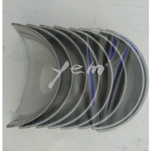 For kubota engine V3800 Crankshaft bearings + con rod bearings std oversize 0.25 oversize 0.5